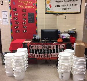  Bucket donation